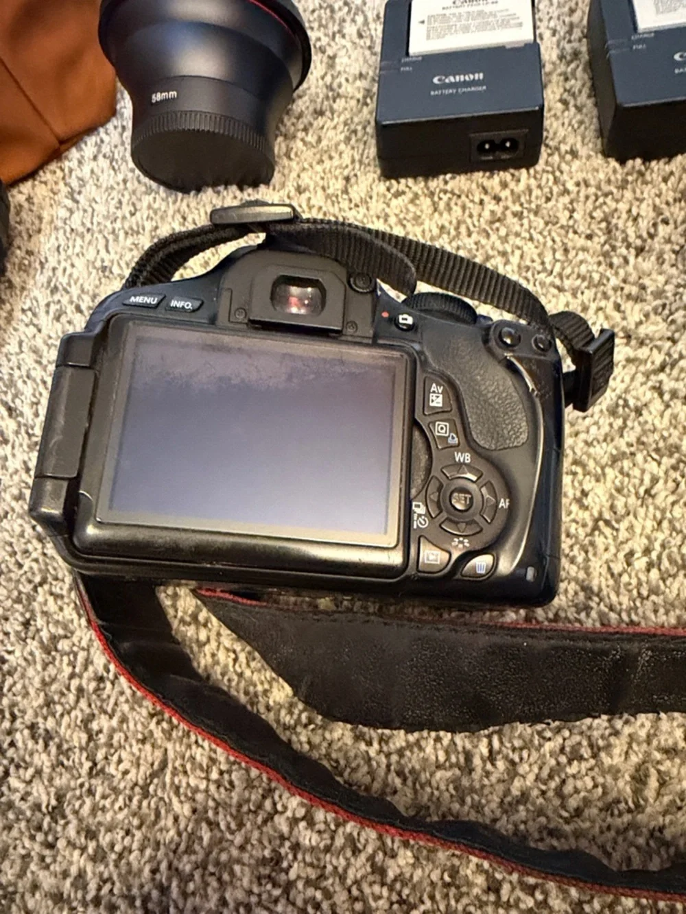 Canon EOS Rebel DSLR Camera Kit in Black with Lenses and Accessories + Bag